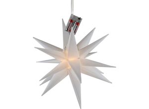 4056422401570 - LED Stern AM DESIGN Weihnachtsstern Weihnachtsdeko Lampen Gr 40 flammig Ø 60 cm 1 St weiß Dekofiguren batteriebetrieben Ø 60 cm