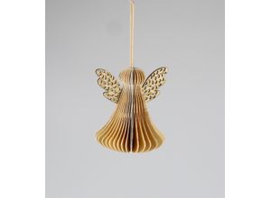 4056422469440 - Dekofigur AM DESIGN Dekofigur aus Papier braun B5cm H7cm Papier Dekofiguren 8er Set BxH 5x7 cm