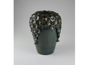 4056422491731 - Dekovase AM DESIGN aus Keramik blau (türkis) B22cm H29cm Keramik Vasen BxH 22x29 cm