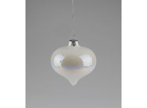 4056422494619 - Christbaumschmuck AM DESIGN aus Glas Ø 8 cm grau Ø8cm Weihnachtsbaumschmuck 6er Set