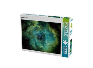 4056502012894 - CALVENDO Wissenschaft - CALVENDO Puzzle Rosettennebel 1000 Teile Lege-Größe 64 x 48 cm Foto-Puzzle Bild von Roland Störmer