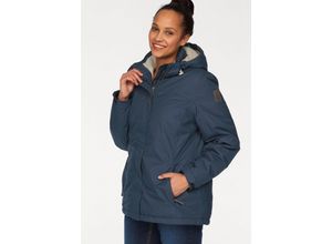 4056542699550 - Große Größen Winterjacke »LINETT« marine meliert Gr40