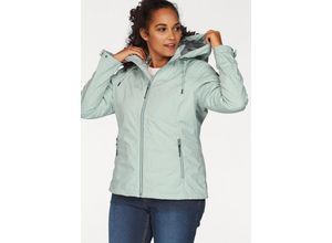 4056542870683 - Große Größen Softshelljacke mint meliert Gr42