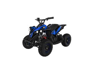 4056551050410 - Elektro-Kinderquad Reneblade Mini-Quad mit 1000 Watt Federung Scheibenbremsen drosselbar LEDs (Classic Schwarz Blau) 4056551050410 - Elektro-Kinderquad Reneblade Mini-Quad mit 1000 Watt Federung Scheibenbremsen drosselbar LEDs (Classic Schwarz Blau)