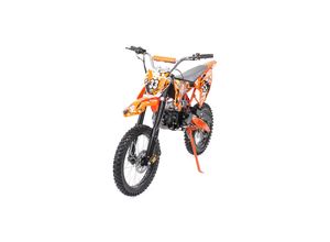 4056551063090 - Kinder-Crossbike Predator Benzin-Kindermotorrad 125ccm Scheibenbremsen 4-Takt-Motor ab 8 Jahren (Orange)