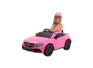 4056551066886 - Kinder-Elektroauto Mercedes AMG C63 Lizenziert (Pink)