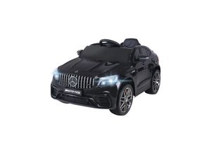 4056551083319 - Kinder-Elektroauto Mercedes AMG GLC 63S Coupé 4x4-Antrieb Fernbedienung 140 Watt LED EVA-Reifen (Schwarz)