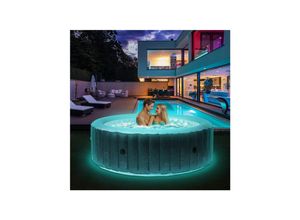 4056551131508 - Miweba MSpa Whirlpool Comfort Starry C-ST061 Whirlpool aufblasbar mit LED-Licht 6 Personen