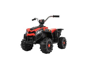 4056551236357 - Kinder-Elektroauto Bumblequad Kinderquad 18 Watt Bremsautomatik Vorwärts- und Rückwärtsgang LED (Rot)