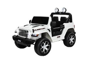 4056551265272 - Kinder-Elektroauto Jeep Wrangler Rubicon (Weiß)