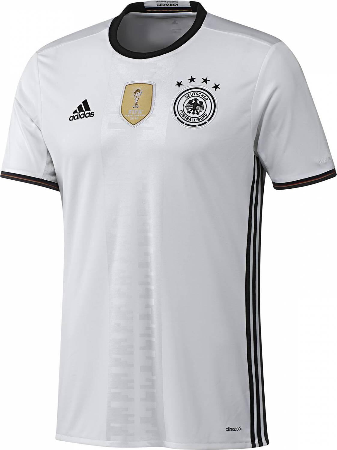 4056558139330 - adidas DFB Home Jersey Trikot (Größe M white black)