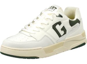 4056734821325 - GANT Sneaker Schnürung Leder für Herren weiß 44