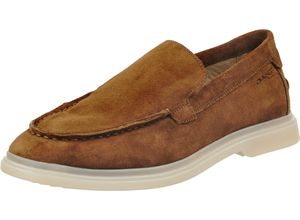 4056734834226 - GANT Mokassins Veloursleder für Herren braun 42