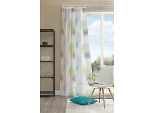 4056751289641 - HOME WOHNIDEEN Vorhang »RAWLINS« (1 St) Schal aus Voile bedruckt