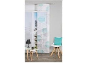 4056751291668 - Home Wohnideen Flächenvorhang Neomi mint 60 x 260 cm