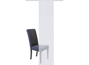 4056751292894 - Schiebegardine HOME WOHNIDEEN Uni Gr 1 grau B60cm H245cm Polyester Gardinen HxB 245x60 SCHIEBEVORHANG LEINENSTRUKTUR