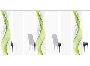 4056751343800 - HOME WOHNIDEEN Schiebegardine »OPALIA 7ER SET« (7 St) HxB 245x60