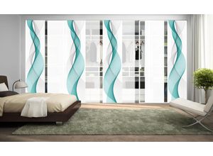 4056751343855 - HOME WOHNIDEEN Schiebegardine »OPALIA 8ER SET« (8 St) HxB 245x60 4056751343855 - HOME WOHNIDEEN Schiebegardine »OPALIA 8ER SET« (8 St) HxB 245x60