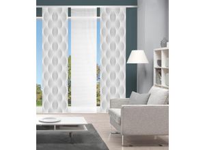 4056751415927 - Schiebegardine VISION S VOLARE grau B60cm H260cm Polyester Gardinen DIGITALDRUCK