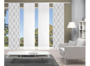 4056751415934 - Schiebegardine VISION S VOLARE grau B60cm H260cm Polyester Gardinen DIGITALDRUCK
