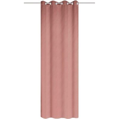 4056751482622 - Vorhang HEINE HOME Gardinen Gr 235 cm Ösen 140 cm rosa (altrose) Ösen