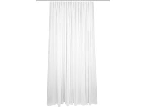 4056751490825 - Vorhang HOME WOHNIDEEN CROSTA Gr 5 weiß B375cm H120cm Polyester Gardinen Faltenbandstore Leinenstruktur CROSTA 4056751490825 - Vorhang HOME WOHNIDEEN CROSTA Gr 5 weiß B375cm H120cm Polyester Gardinen Faltenbandstore Leinenstruktur CROSTA