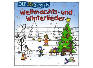 4056813582901 - Die 30 Besten Weihnachts- & Winterlieder (Limited 2LP (Vinyl) - S Sommerland K Glück & Kita-Frösche Die (LP)