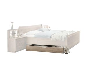 4056858998460 - Bettschubkasten 2-er Set Valencia - holzfarben - 140 cm - 15 cm - 61 cm - Sconto