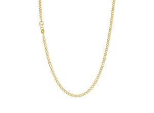 4056866013247 - Goldkette AMOR 2014613 Halsketten Gr Gelbgold 375 Länge 60 cm gelb (gelbgoldfarben) Damen Goldketten Gold 375