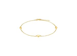 4056866013797 - Fußkette AMOR Golden Anklet 2014678 Fußkettchen Gr Gelbgold 375 goldfarben Trachtenmode Gold 375