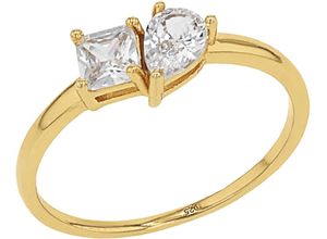 4056866136052 - amor Damen Ring 925er Silber gold 56