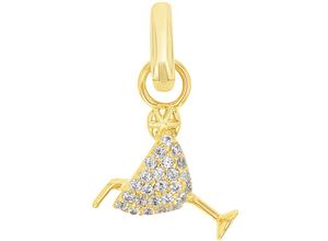 4056866141803 - amor Damen Charm 925er Sterling Silber gold