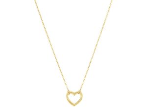 4056866142596 - amor Damen Kette mit Anhänger 925er Sterling Silber gold