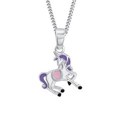 4056867001823 - Kinderkette mit Einhorn Anhänger Rosalie 925er Silber 4056867001823 - Kinderkette mit Einhorn Anhänger Rosalie 925er Silber