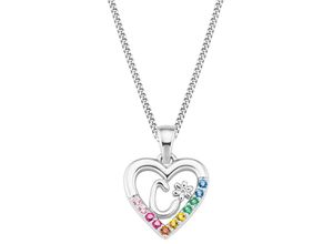 4056867022088 - AMOR Halskette mit Anhänger PRINZESSIN LILLIFEE - BUCHSTABE C 925er Silber