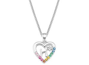 4056867022125 - AMOR Halskette mit Anhänger PRINZESSIN LILLIFEE - BUCHSTABE H 925er Silber