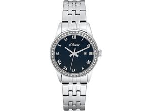 4056867037709 - Quarzuhr SOLIVER 2033562 Armbanduhren silberfarben Damen Quarzuhren Armbanduhr Damenuhr