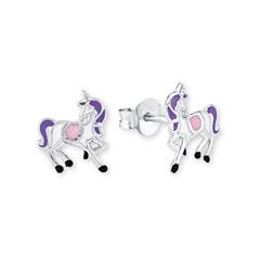 4056867040167 - AMOR Ohrstecker PRINZESSIN LILLIFEE - EINHORN 925er Silber