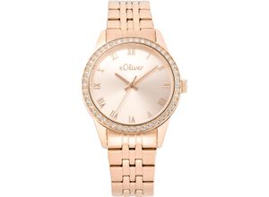 4056867045445 - Quarzuhr SOLIVER Armbanduhren rosegold (roségoldfarben) Damen Quarzuhren Armbanduhr Damenuhr