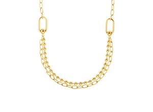 4056867049337 - Gliederkette JOOP 2036801 Halsketten Gr Edelstahl Länge 60 cm goldfarben (gelbgoldfarben) Damen