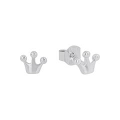 4056867052573 - Ohrstecker Krone aus Sterlingsilber für Mädchen