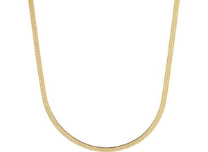 4056867052931 - Kette ohne Anhänger SOLIVER 2037988 Halsketten Gr Edelstahl Länge 45 cm Breite 3 mm goldfarben (gelbgoldfarben) Damen