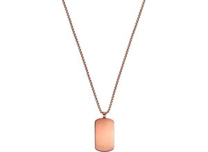 4056867052962 - Herren Halskette mit Anhänger Edelstahl roségold