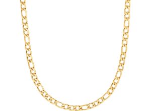 4056867053136 - Kette ohne Anhänger SOLIVER 2038008 Halsketten Gr Edelstahl Länge 55 cm Breite 6 mm goldfarben (gelbgoldfarben) Herren