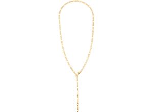 4056874024358 - Damen Y-Kette Chunky Chain Edelstahl gold