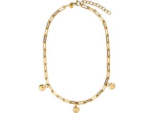 4056874028981 - Damen Kette mit Anhänger Sphere 2032618 Edelstahl gold