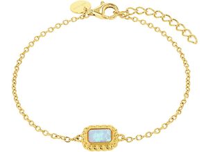 4056874036306 - Damen Armband 925er Silber mit Opal gold