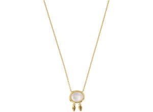 4056874036382 - Damen Kette mit Anhänger 925er Sterling Silber gold