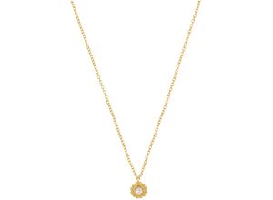 4056874036603 - Damen Kette mit Anhänger 925er Sterling Silber gold