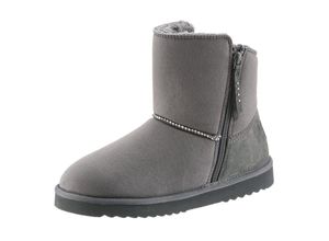 4056896869876 - Große Größen Winterboots grau Gr36